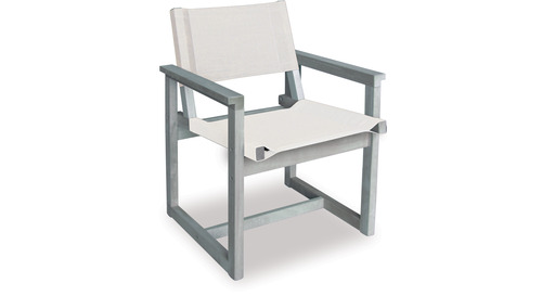 E2 Outdoor Chair - White Wash